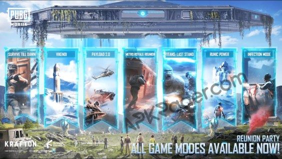 PUBG Mobile gaming modes