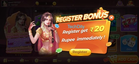 VIP Bonus in Teen Patti Regal Apk