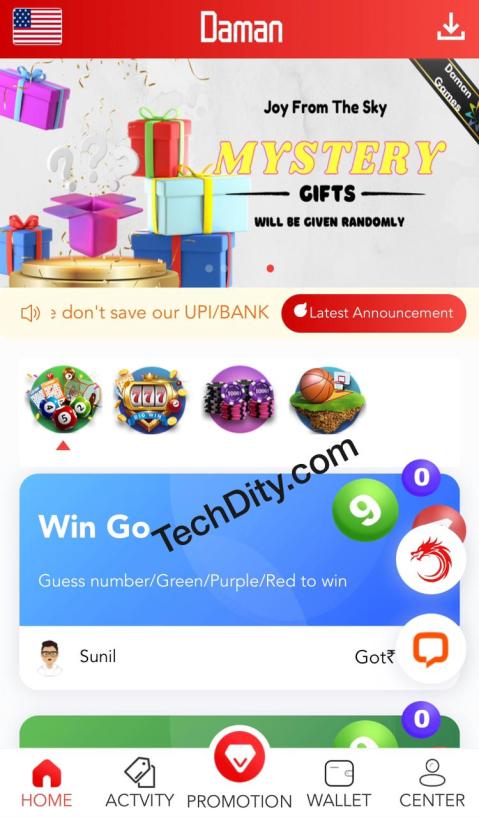 Available Games in Daman Casino Games