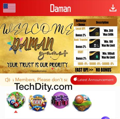 Available Games in Daman Casino Games